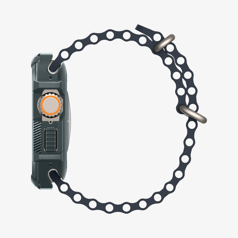 ACS05456 - Apple Watch Series (Apple Watch (49mm)) in matte black showing the front